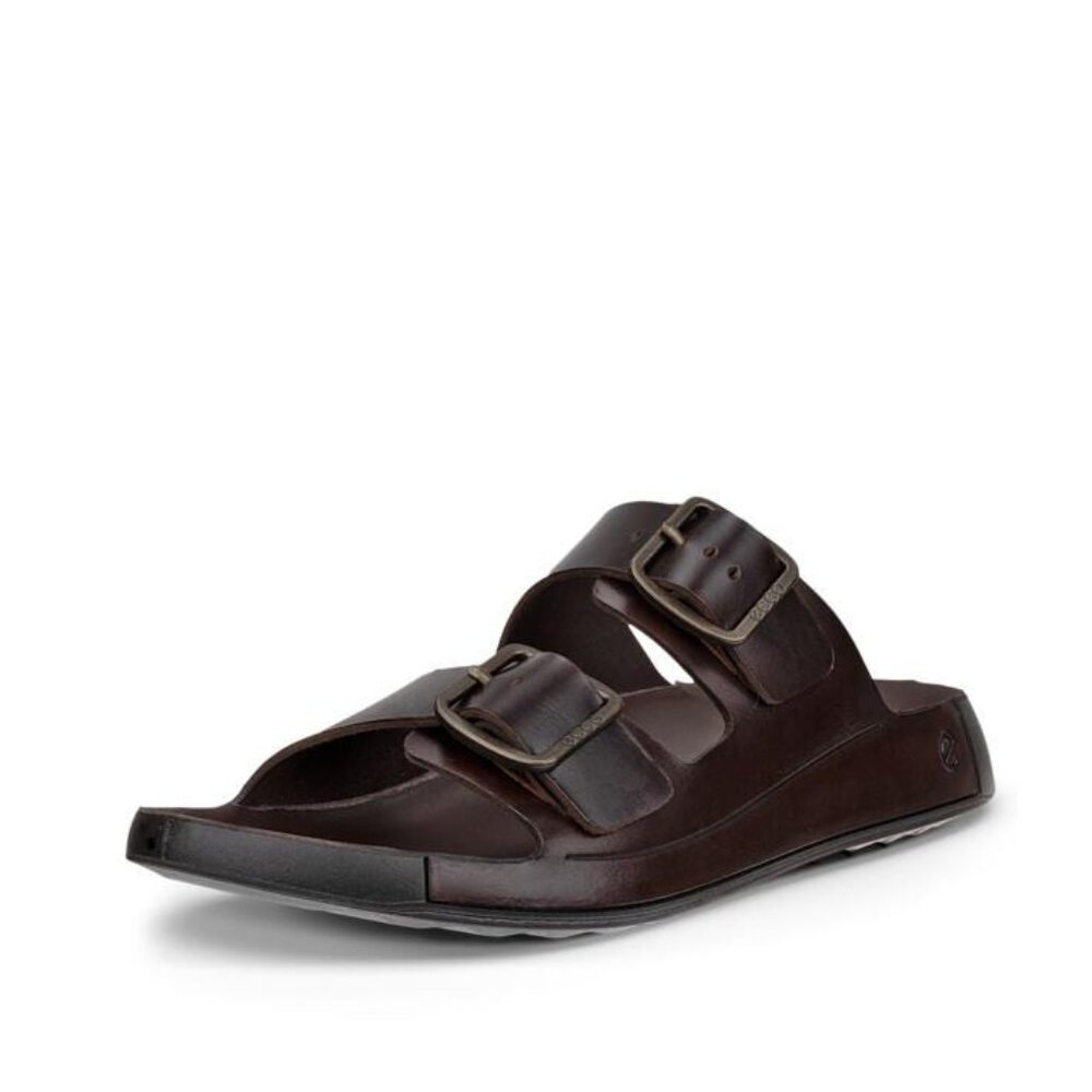 ECCO Men's Leather Two Strap Sandal 🇨🇦
